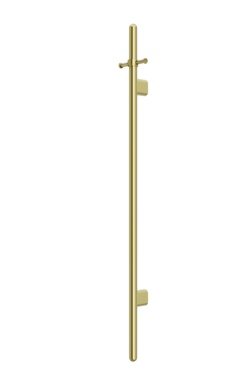 Heated Vertical Towel Rail - Tiger Bronze