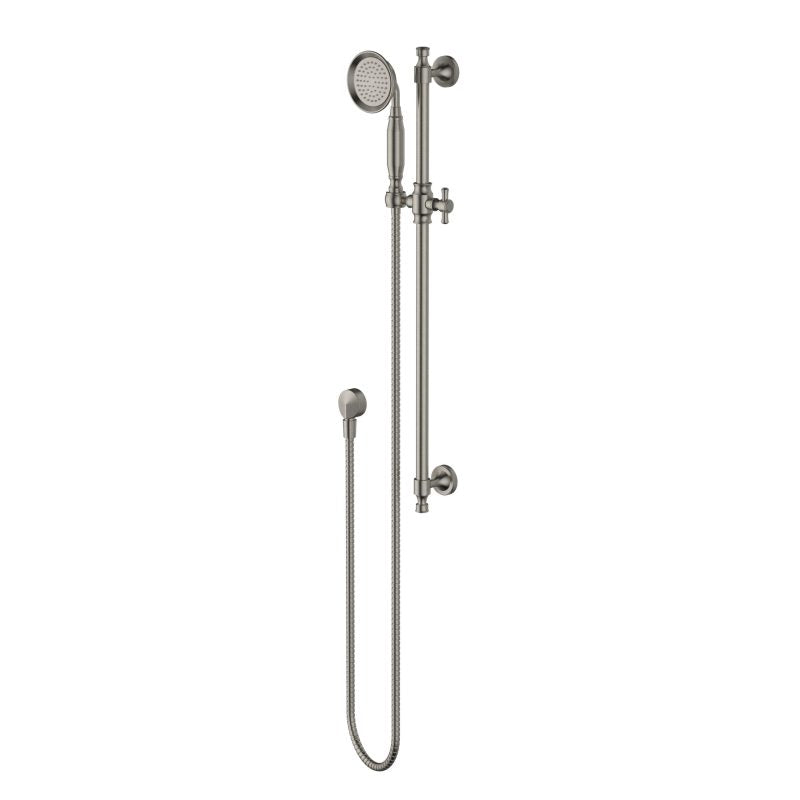 Montpellier Rail Shower - Brushed Nickel