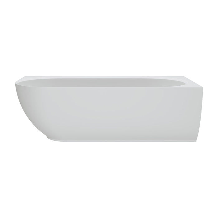 Matta Solid Surface Corner Bath - 1700mm