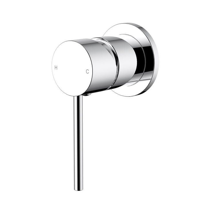 Star Mini Shower Mixer 60mm - Chrome