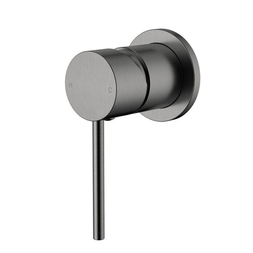 Star Mini Shower Mixer 60mm - Gun Metal