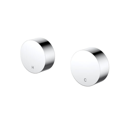 Star Mini Round Wall Top Assemblies - Chrome