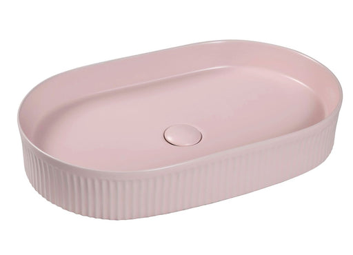 Kensington Oval Basin 580mm  - Matte Pink