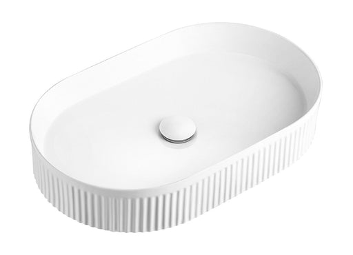 Kensington Oval Basin 560mm - Matte White