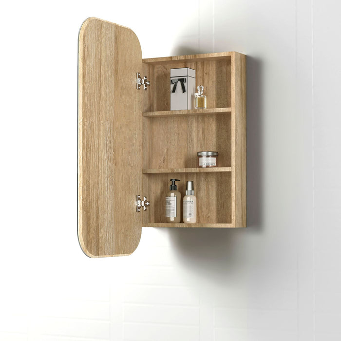 NEWPORT SHAVING CABINET NATURAL OAK