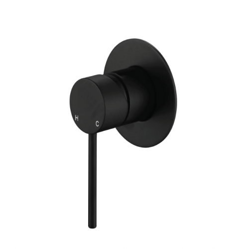 Star Mini Shower Mixer Matte Black