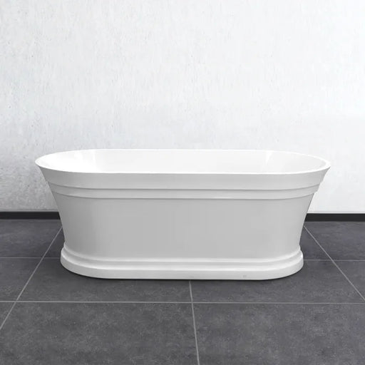 Hampton Freestanding Bath 1500 Gloss White