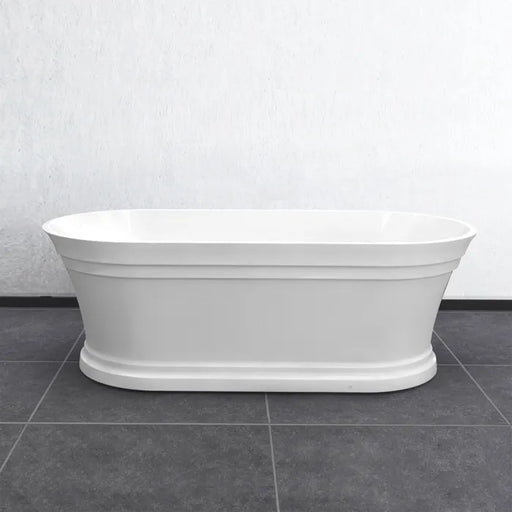 Hampton Freestanding Bath 1700 Gloss White