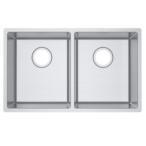 740x440x200mm 1.2mm Double Bowls Top/Undermount Kitchen/Laundry Sink