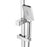 Square Chrome Shower Station Top Water Inlet