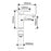 VOG Chrome Tall Basin Mixer