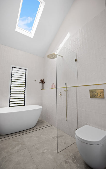 Meir Sigma 21 Dual Flush Plates For Geberit - Tiger Bronze