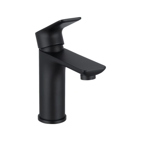 VOG Black Basin Mixer Tap