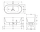 Eleanor Fluted Freestanding Acrylic Bath - Gloss White
