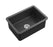 Camden Fireclay Sink Matte Black 677mm