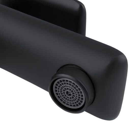 VOG Black Basin Mixer Tap