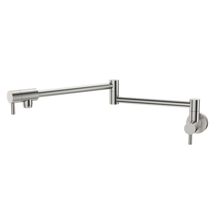 Kaya Pot Filler - Brushed Nickel