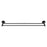 LUCID PIN Round Black Double Towel Rack Rail 800mm