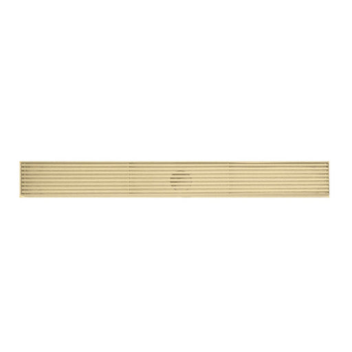 Grill Drain - Pre-Cut Waste (80mm Outlet) –  Gold