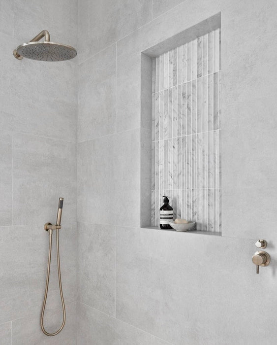 Round Shower Rose 300mm - Brushed Nickel