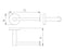 LUCID PIN  Brushed Nickel Toilet Roll Holder