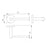 LUCID PIN Chrome Toilet Paper Holder