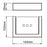 IVANO Series Square Brushed Brass Soap Dish Holder