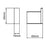IVANO Series Square Black Robe Hook