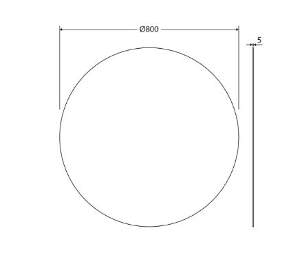 Round Mirror