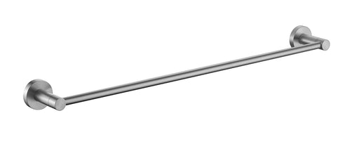 Deluxe Single Towel Rail 600mm Brushed Nickel