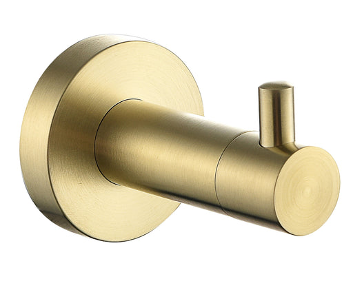 Deluxe Single Robe Hook Brushed Bronze