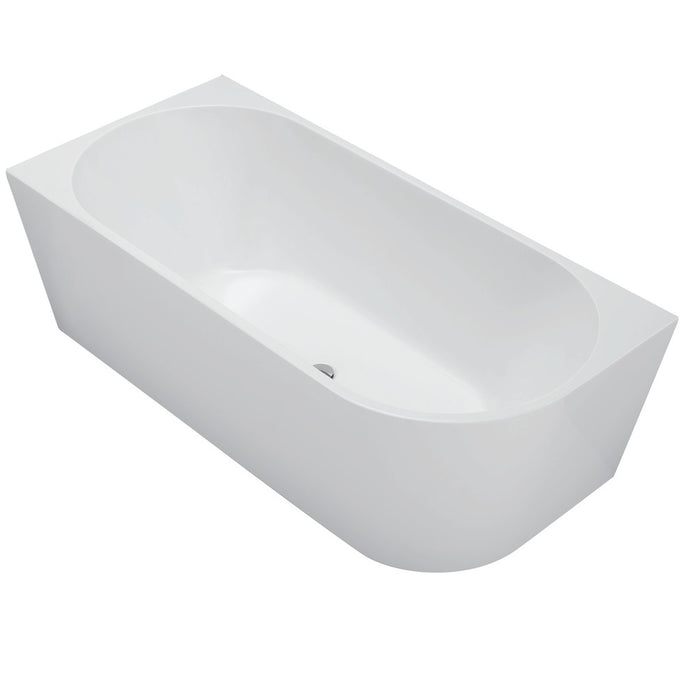 Auris Corner Back to Wall Bathtub