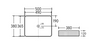 Cascade Rectangle Above Counter Basin  - Gloss White