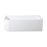 Casey 1700 Right Corner BTW Bath Matte White