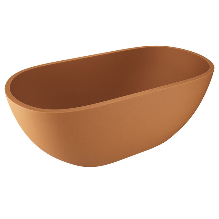 Jada 1500mm Concrete Bath, Tuscan