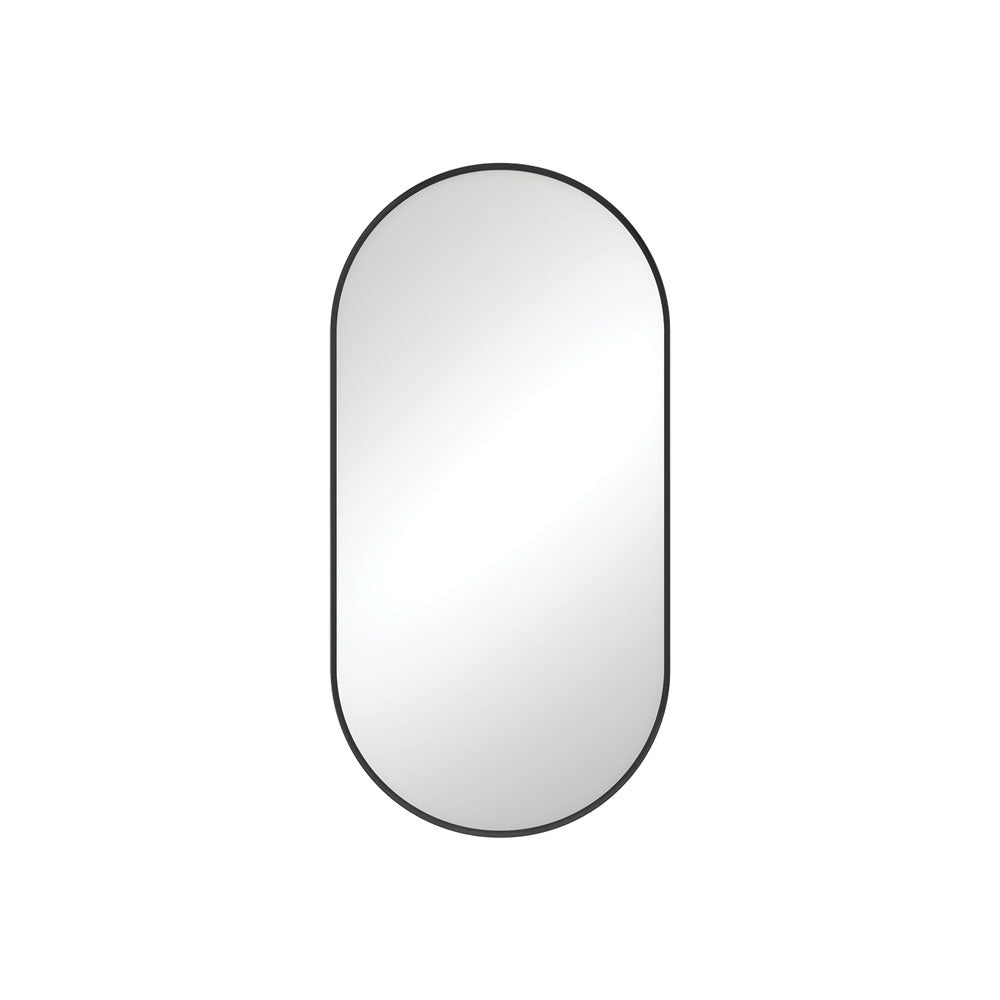 Empire Framed Mirror - Matte Black