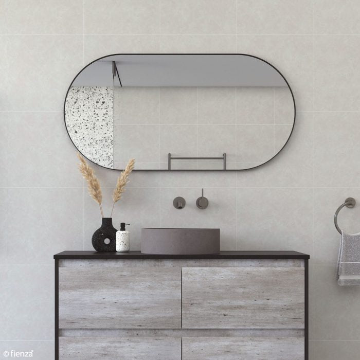Empire Framed Mirror - Matte Black