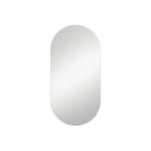 Empire Framed Mirror - Matte White