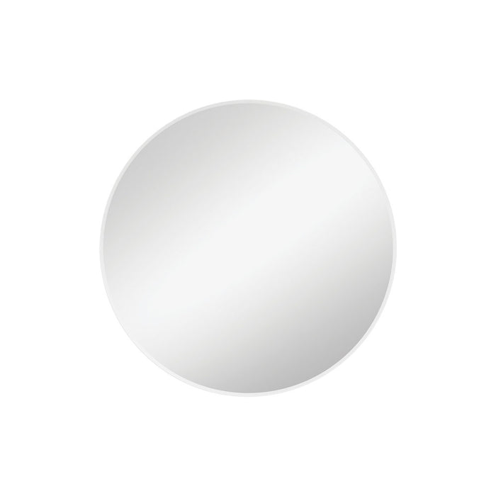 Reba  Framed Mirror - Matte White
