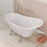 Clawfoot Freestanding Acrylic Bath -  Chrome Feet