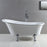 Clawfoot Freestanding Acrylic Bath -  Chrome Feet