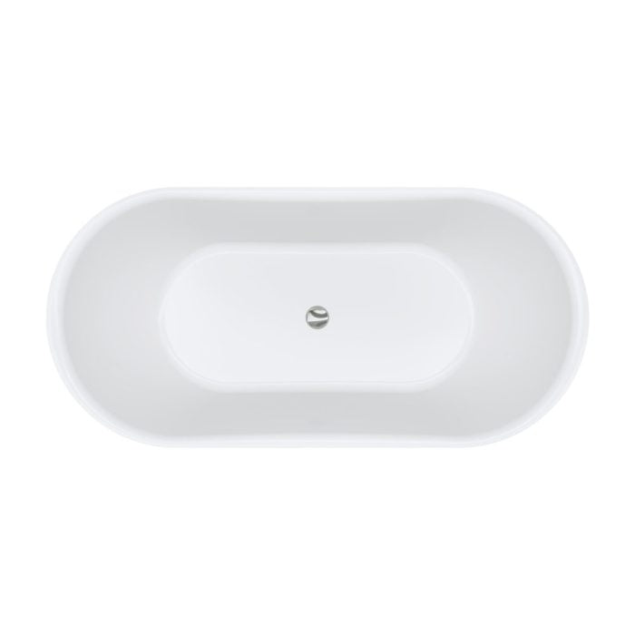 Windsor Freestanding Acrylic Bath - Gloss White