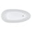 Dayo Freestanding Acrylic Bath - Gloss White