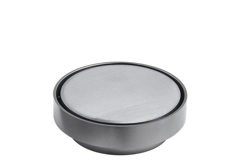 Gun Metal  Round Tile Insert Floor Waste