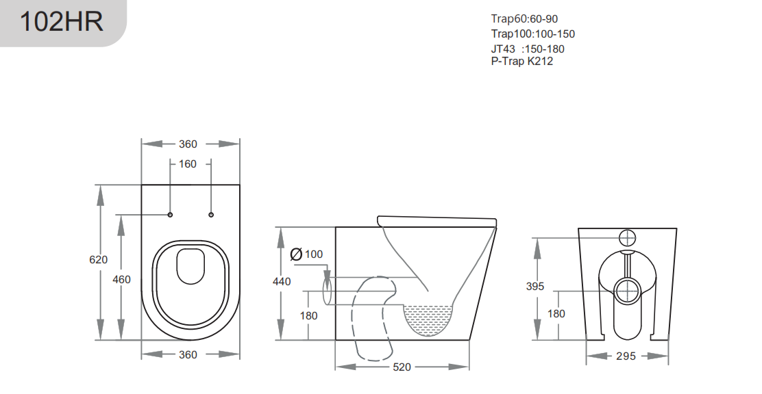 Avis Rimless Extra Height Wall Faced Floor Pan