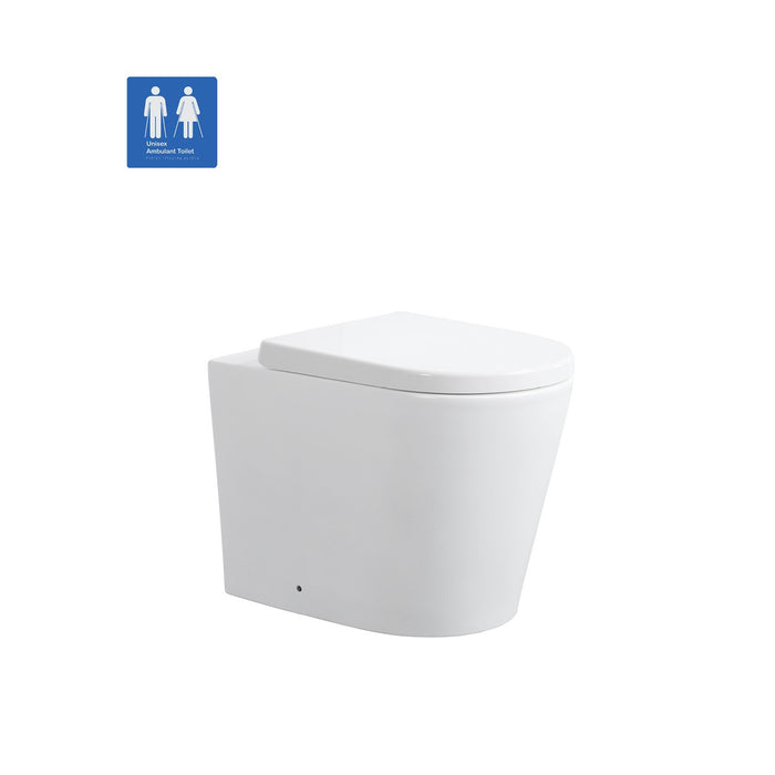 Avis Rimless Extra Height Wall Faced Floor Pan