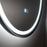 Reba LED  Framed Mirror - Matte Black