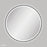 Reba LED  Framed Mirror - Matte Black