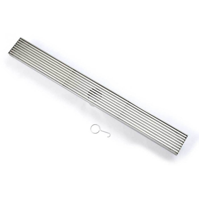 Grill Drain - Pre-Cut Waste (80mm Outlet) –  Chrome