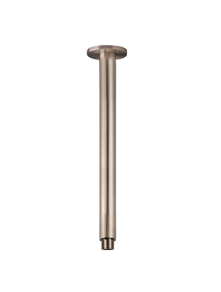 Round Ceiling Shower  Arm 300mm - Champagne